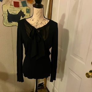 Inc black blouse